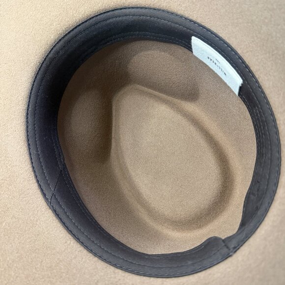 Will + Bear Andy Oak Wide Brim Felt Fedora (Brown, Size Large) — Like New - Picture 13 of 16